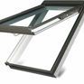 FAKRO White Acrylic preSelect Top Hung &amp; Centre Pivot Double Glazed Roof Window (FPW-V) additional 1