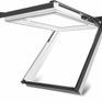 FAKRO White Acrylic preSelect Top Hung &amp; Centre Pivot Double Glazed Roof Window (FPW-V) additional 2