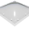 Whitesales Em-Dome Triple Glazed Polycarbonate Thermoformed Modular Domed Rooflight For Upstand additional 2