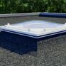 Whitesales em.tube Tubular Double Glazed Sun Tunnel (For a Flat Roof With Upstand) additional 1