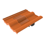 Timloc Double Roman Tile Vent 328mm x 137mm x 422mm additional 4