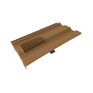 Timloc Mini Castellated Tile Vent 230mm x 87mm x 391mm additional 2
