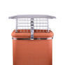 Brewer Square Solid Fuel Chimney Birdguard With Rain Cap (Fits Pots 6" - 10") additional 2
