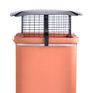 Brewer Square Gas Chimney Birdguard With Rain Cap (Fits Pots 6" - 10") additional 3