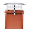 Brewer Square Gas Chimney Birdguard With Rain Cap (Fits Pots 6" - 10") additional 2