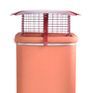 Brewer Square Gas Chimney Birdguard With Rain Cap (Fits Pots 6" - 10") additional 1