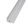 Solstice Aluminium F Profile For Polycarbonate Sheets - 3000mm x 16mm additional 1