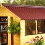 RoofTrade Corrugated Bitumen Roof Sheet Ridge Tile - 1000mm x 450mm x 2.2mm additional 6