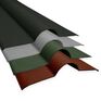 RoofTrade Corrugated Bitumen Roof Sheet Ridge Tile - 1000mm x 450mm x 2.2mm additional 1
