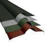 Solstice Bitumen Corrugated Roof Sheet Ridge - 1000mm x 450mm additional 1