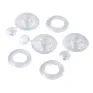 Solstice Clear Plastic Roof Sheeting Screw Caps (Pack of 50) additional 1