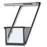 VELUX GDL S10L02 White Painted Triple Glazed Cabrio Single Roof Balcony System (Includes Slate Flashing) additional 1