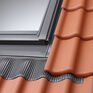 VELUX EDJ UK08 2500 Pro+ Recessed Tiles Conservation Flashing Set in Black (includes BFX & BDX) - 134cm x 140cm additional 1
