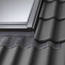 VELUX EDW CK04 2500 Pro+ Profiled Tile Conservation Flashing Set in Black (includes BFX & BDX) - 55cm x 98cm additional 1