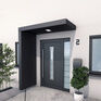 Alumasc Skyline BS150 Profile Aluminium Door Canopy - Anthracite Grey additional 3