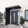 Alumasc Skyline Anthracite Grey BS150 Profile Aluminium Door Canopy additional 3