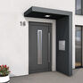 Alumasc Skyline Anthracite Grey BS150 Profile Aluminium Door Canopy additional 1