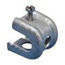 M8 Galvanised Steel Bridge Clamp (30mm - 45mm Flange) additional 1