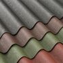 Coroline Corrugated Bitumen Roofing Sheet - 2000mm x 950mm x 2.6mm additional 1
