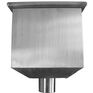 Zinc Gutta Hopper Head - Charlotte in Zinc - 275 x 250 x 175mm additional 1