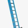 Lyte EN131-2 Professional 1, 2 &amp; 3 Section Non-Conductive Extension Ladder additional 5