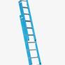 Lyte EN131-2 Professional 1, 2 &amp; 3 Section Non-Conductive Extension Ladder additional 6