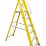 Lyte Heavy Duty EN131-2 Professional Non-Conductive Platform Step Ladder (Handrails Both Sides) additional 9