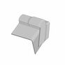 Eternit FarmTec Fibre Cement Two Piece Hooded Finial - Half additional 1