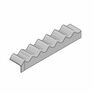 Eternit FarmTec Fibre Cement Eaves Corrugation Closure - 70mm additional 1