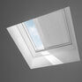 VELUX FSK 1045SWL Solar Light Dimming Energy Blind 'White Line' - White additional 3
