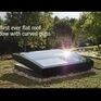 VELUX INTEGRA Electric Curved Glass Double Glazed Rooflight - 200cm x 100cm (Includes Base Unit &amp; Top Cover) additional 4
