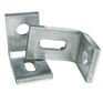 Olympic Fixings L Mounting Plate Aluminium (For fixings brackets or anchors) - Pack of 2 additional 2