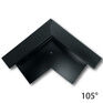 Tapco Slate Classic Dry Verge Roof Apex Unit - Black (90° to 135° Degrees) additional 3