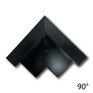 Tapco Slate Classic Dry Verge Roof Apex Unit - Black (90° to 135° Degrees) additional 2