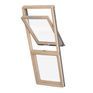 DAKEA 'Vision Energy' Sloped Fixed Roof Window - 78cm x 98cm (Natural Wood) additional 1
