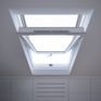 DAKEA Burglar-Resistant White Painted Centre Pivot Roof Window additional 3