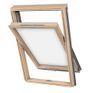 DAKEA 'Good' Opaque Natural Wood Centre Pivot Roof Window additional 1