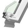 DAKEA 'Ultima Energy' White PVC Centre Pivot Roof Window additional 2