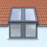 Dakea Twin Combi Universal Flashing Set for KAN+Roof Window a=120mm additional 5