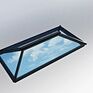 Atlas Aluminium Double Glazed Ultra Slim Modern Roof Lantern additional 3