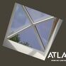 Atlas Aluminium Double Glazed Modern Square Roof Lantern additional 5