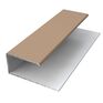 Freefoam Fortex Natura V-Groove Cladding 'J' Edge Trim - 3m additional 5