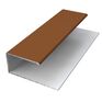 Freefoam Fortex Natura V-Groove Cladding 'J' Edge Trim - 3m additional 6