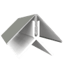 Freefoam Fortex Natura V-Groove Cladding 2-Part External Corner Trim - 3m additional 4