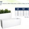 Skyline Architectural Aluminium Planter additional 10