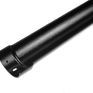 Alumasc Heritage 1.8m Cast Aluminium Half Round Gutter Length - Textured Black additional 1