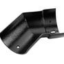 Alumasc Heritage Cast Aluminium Half Round Internal/External Gutter Angle - Textured Black additional 3