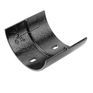 Alumasc Heritage Cast Aluminium Half Round Gutter Union Clip - Textured Black additional 1
