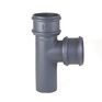 Hargreaves Premier Cast Iron Round Downpipe Branch - Primed additional 1