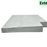 Eurodec 50-75mm Once Weathered Concrete Return Coping Stone additional 1